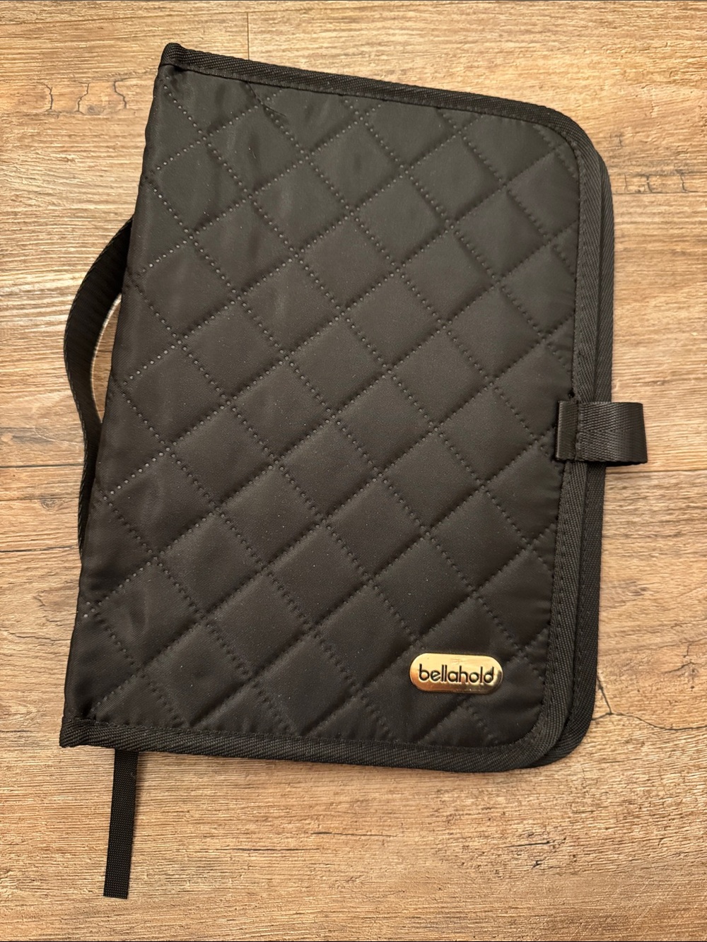 Bellahold Black Zipper Bible Organizer/case